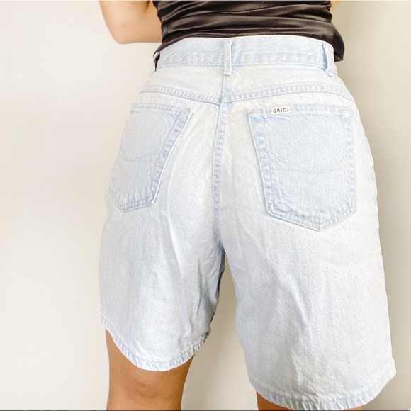Vintage Pants - vintage Chic denim shorts